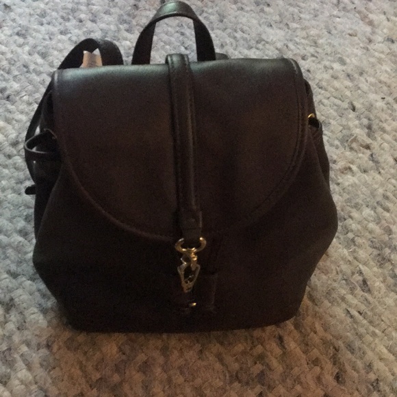 Coach Handbags - Coach Brown Leather Small Backpack